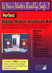 Home Water Analysis Kit