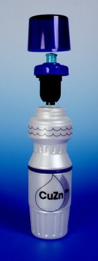 CuZn Sports Bottle Portable Water Filter - Product Image